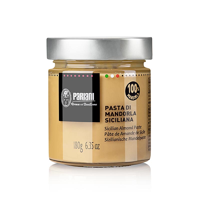 Pate d`amandes, amandes siciliennes, pariani - 180g - Pe peut