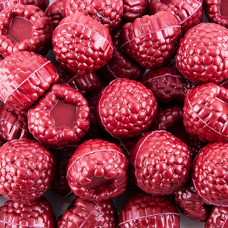 Himbeeren aus Schokolade, Dobla - 576 g, 72 Stück - Karton