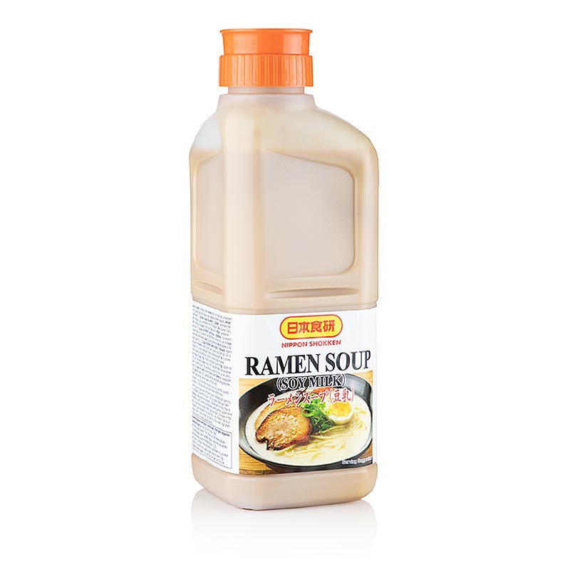 Base de soupe ramen, arome lait de soja, Nihon Shokken - 1.696 litres - Pe-kaniste.