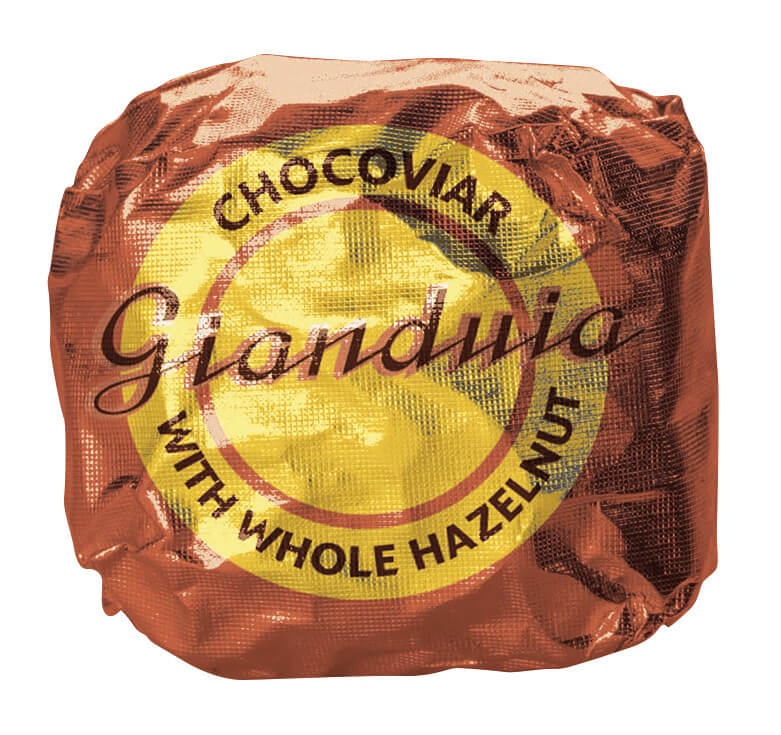 Cubotto Chocoviar Gianduja, pure chocolade praline met Gianduja crème vulling, Venchi - 1000 gram - kg