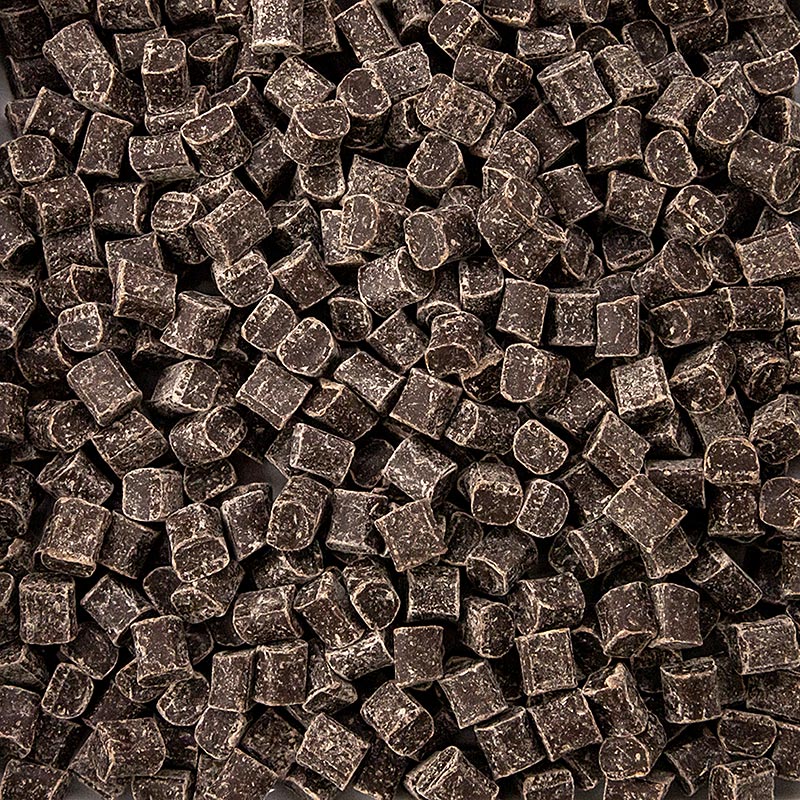 Chunks - mørk chokolade, bagesikre chokoladestykker, Callebaut - 1 kg - taske