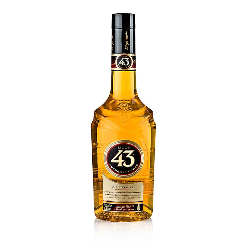 Licor 43 Cuarenta y Tres, liqueur, 31% vol. - 700 ml - Bouteille