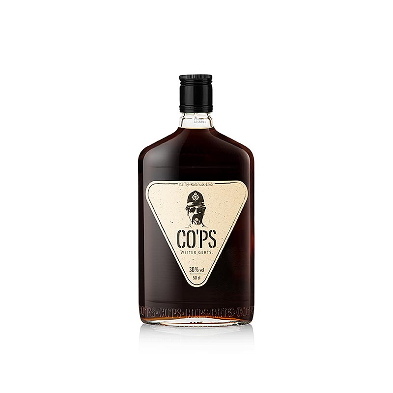 COPS - Coffee-Colanut Liqueur, 30% vol. - 500 ml - bottle