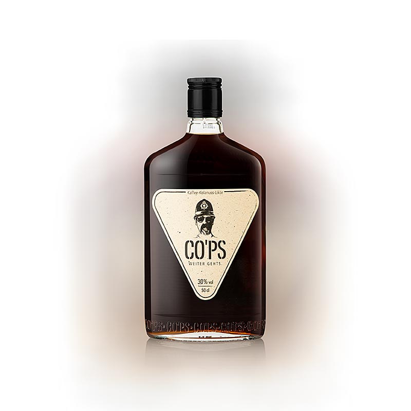 COPS - Coffee-Colanut Liqueur, 30% vol. - 500 ml - bottle