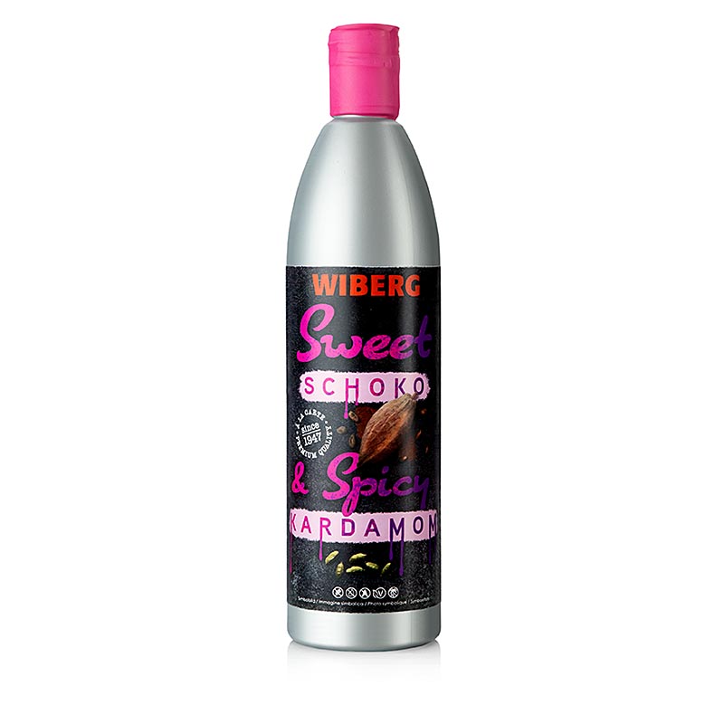 Sauce Wiberg Sucree et Epicee - chocolat et cardamome - 500 ml - Bouteille PE