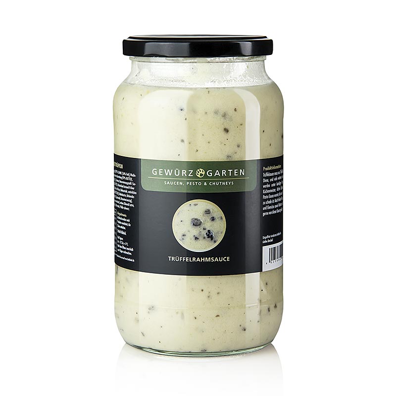 Sauce a la creme aux truffes du jardin d`epices - 900 ml - Verre