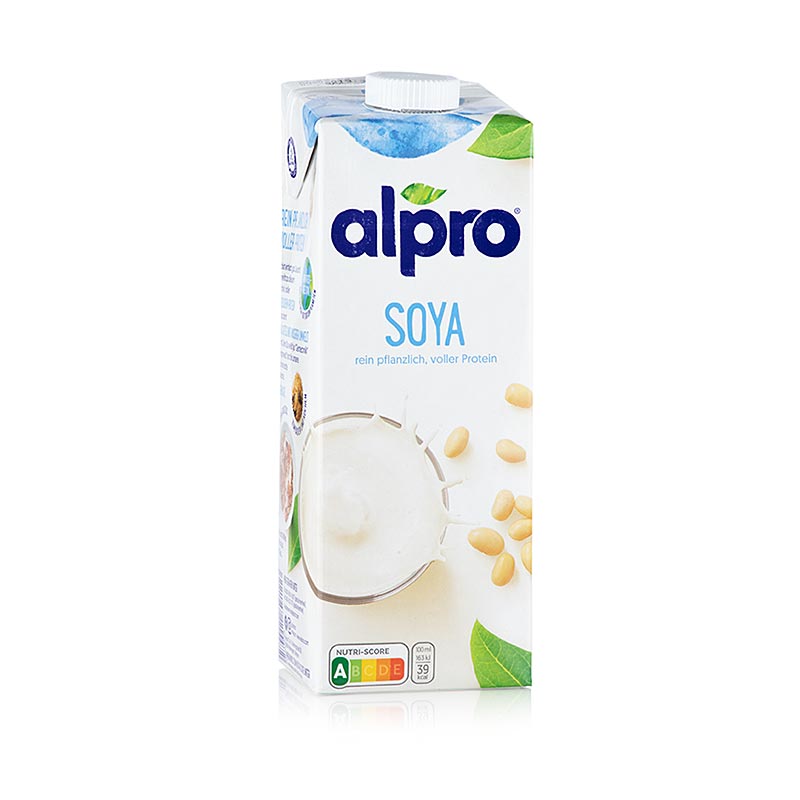 Boisson au soja, originale, avec calcium, alpro - 1 l - Tetra Pak