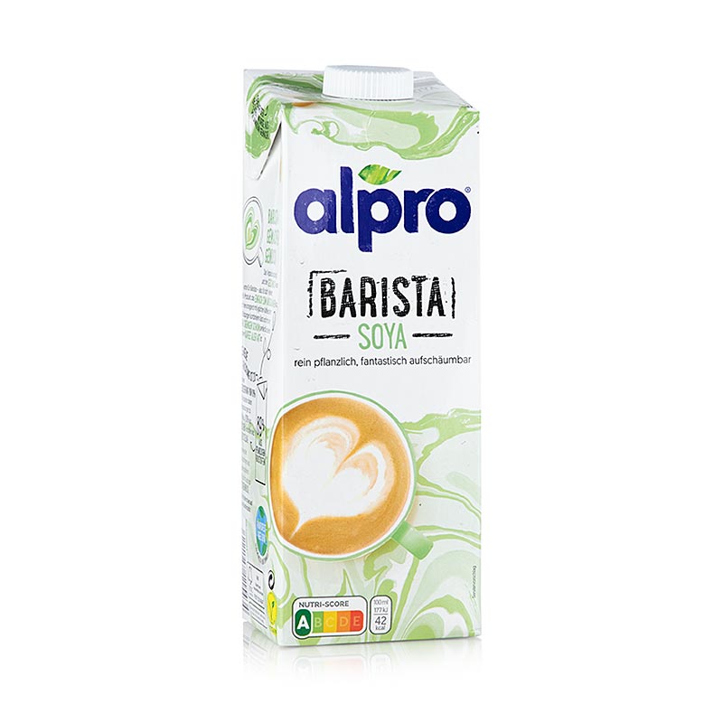 Boisson au soja, Barista pour Professionnel, alpro - 1 l - Tetra Pak