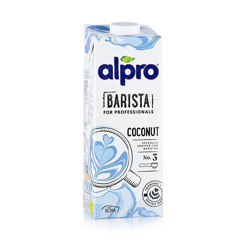 Boisson au soja, Barista pour Professionnel, au gout de noix de coco, alpro - 1 l - Tetra-pack