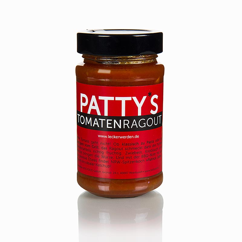 Le ragout de tomates de Patty, cree par Patrick Jabs - 225 ml - Verre