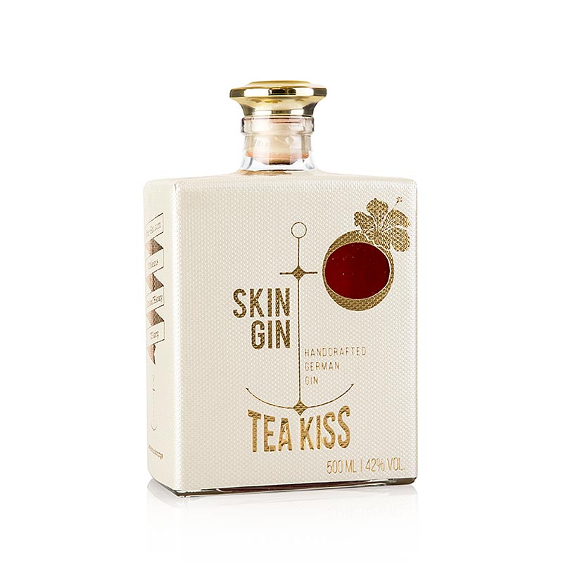 Skin Gin Tea Kiss, Gin sec allemand, 42% - 500 ml - Bouteille