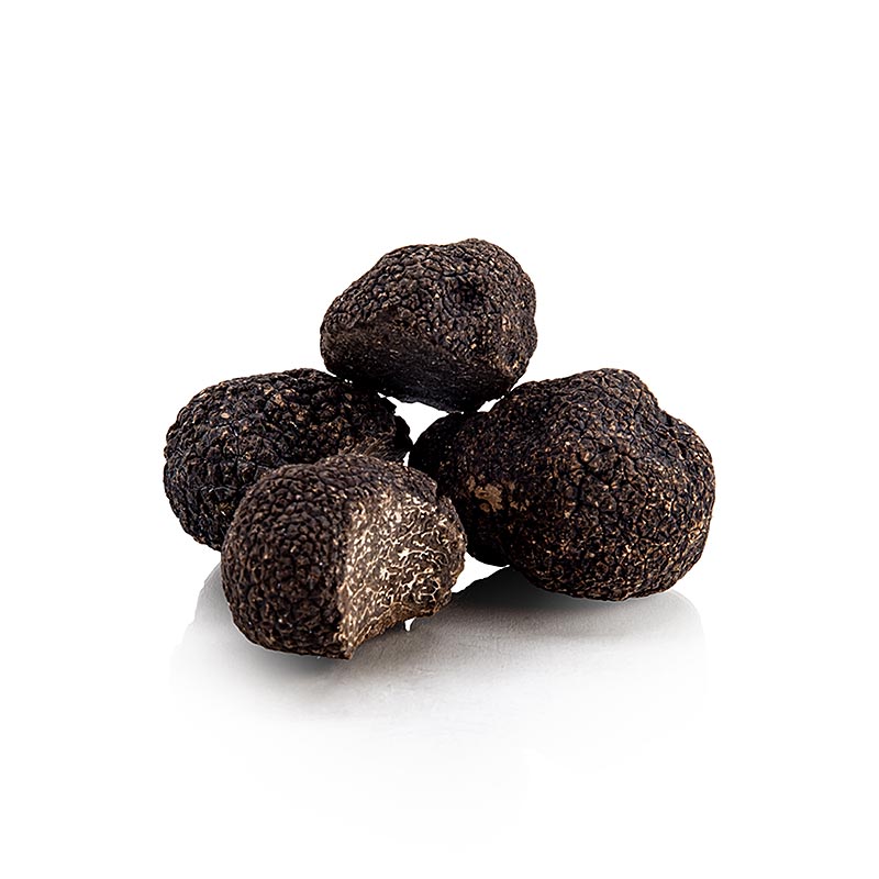 Truffe noble d`hiver - tuber melanosporum piece 2eme choix, fraiche, Espagne, nov./mars - par gramme - sac