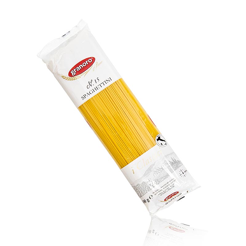 Granoro Spaghettini, spaghettis fins, 1,2 mm, No.15 - 500g - Sac