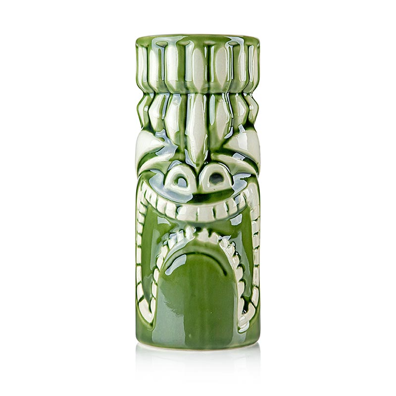 Tiki krus Kuna Loa, grøn, 330 ml, Libbey Glass (00864) - 1 stk - karton