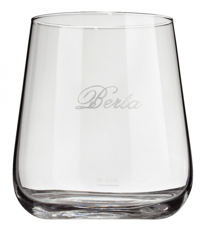 Tumbler Riserva, Tumbler Grappa verres Riserva dans un coffret cadeau, Berta - 6 verres/boîte - carton