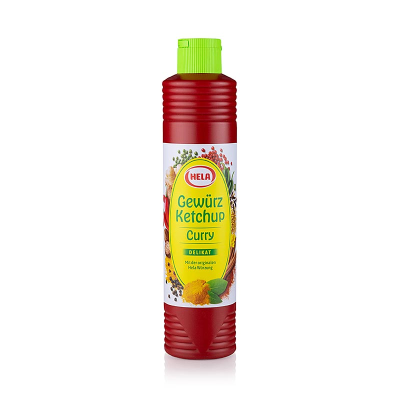 HELA Curry Spice Ketchup Delicat - 800 ml - Bouteille PE