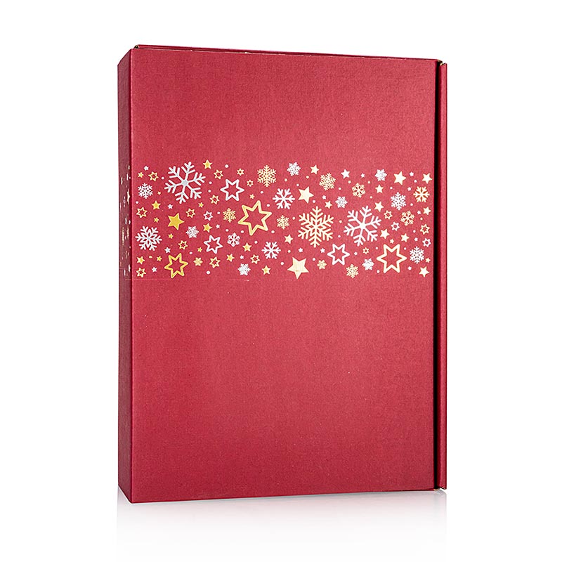 Coffret vin Lino Star Ribbon Rouge, coffret cadeau de 3, 360x250x90mm - 1 piece - Lache