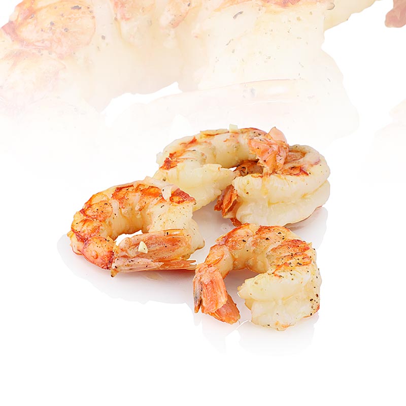 Crevettes rouges, sauvages, sans tête avec carapace, environ 26-30 pièces, Pereira - 1 kg - carton