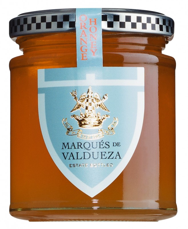 Miel de Fleur d`Oranger, Miel de Fleur d`Oranger, Marques de Valdueza - 256g - Verre