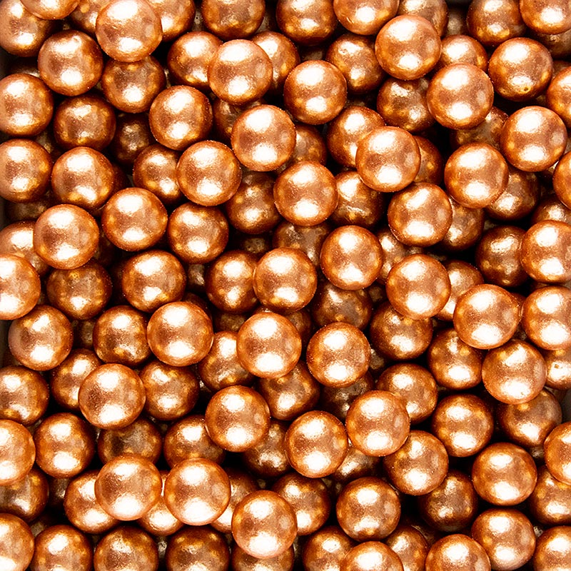 Mini Perle Bronze, perles chocolat bronze, 14mm, Dobla - 468g, 312 pieces - Pe peut