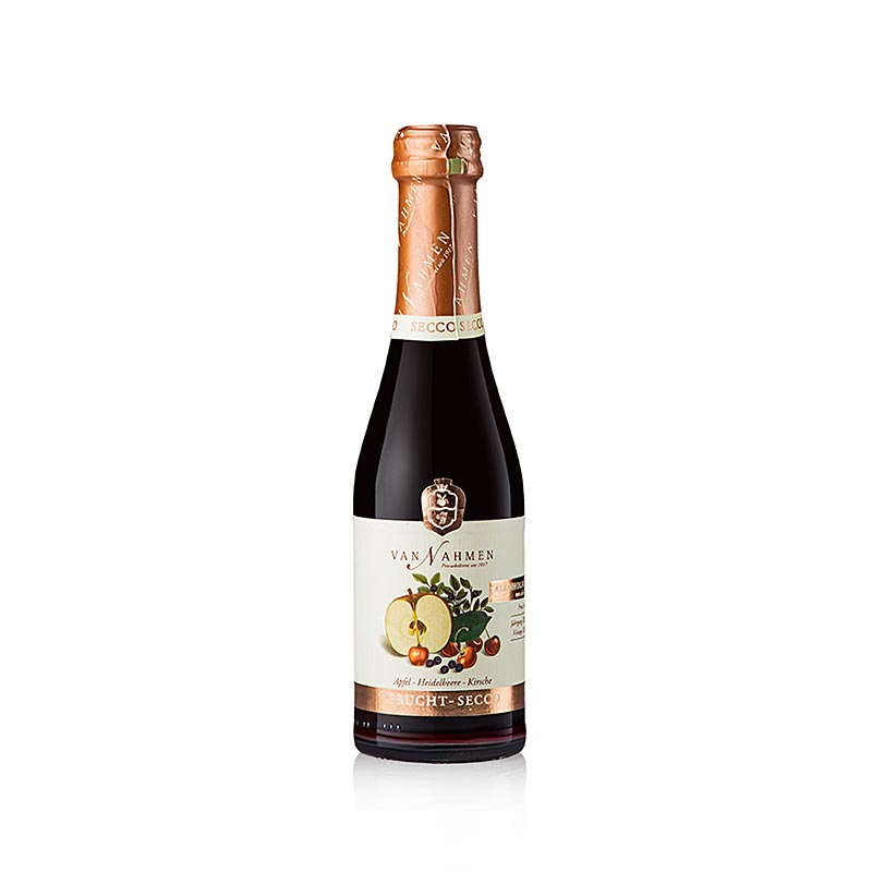 Van Nahmen appel-bosbes-kersen fruit secco, alcoholvrij - 200ml - fles