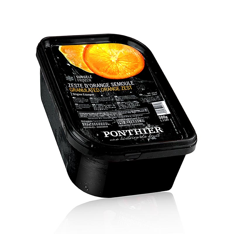 Granules Ponthier Zeste - Orange - 500g - Coque PE