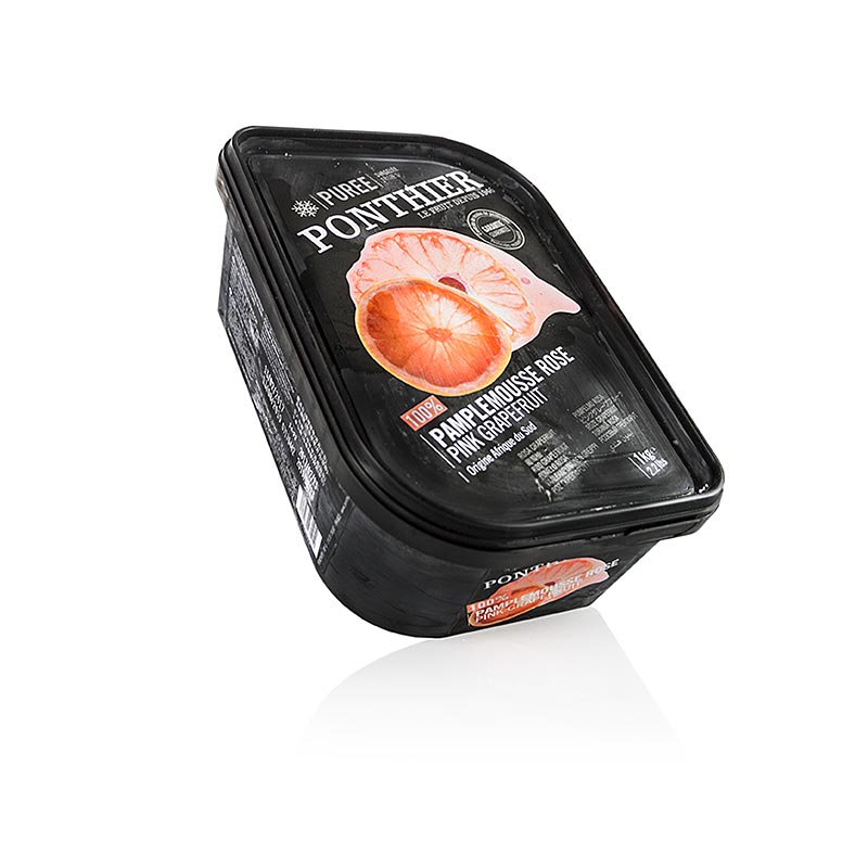 Puree - Pamplemousse rose, 100% fruit, non sucree - 1 kg - Coque PE