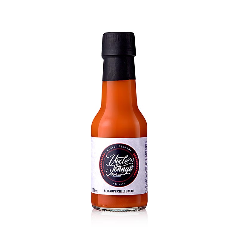 Sauce piquante Uncle Jonny`s, sauce chili piquante - 150 ml - Bouteille