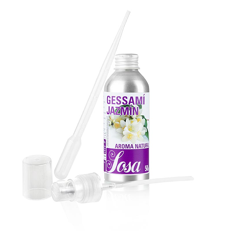 Arome Naturel Jasmin, liquide, Sosa - 50 grammes - Bouteille