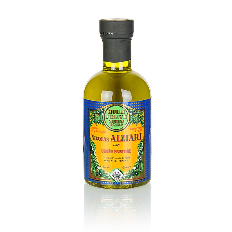 Huile d`Olive Extra Vierge, Fruite Douce, douce, Alziari - 200 ml - bouteille