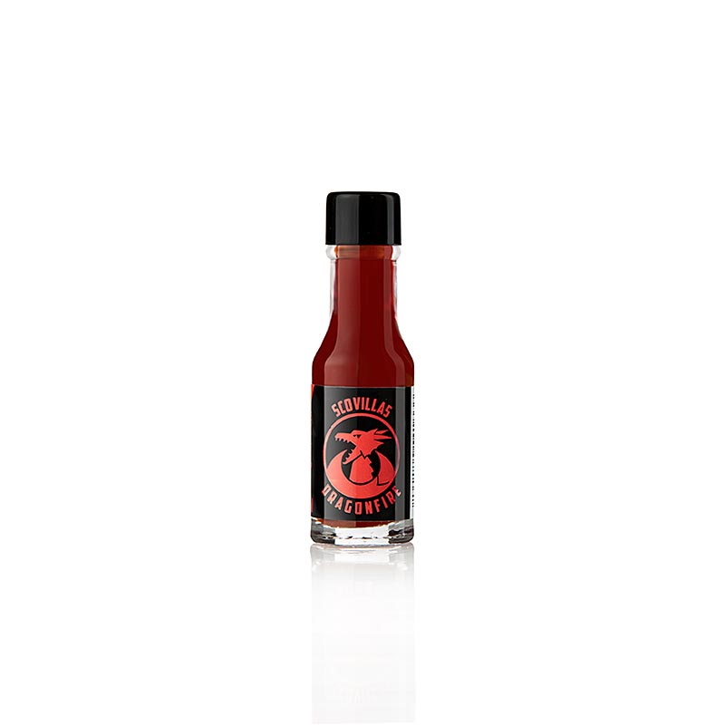 Scovilla Dragonfire, sauce piquante extreme, mini, plus de 100 000 Scoville - 3 ml - Bouteille