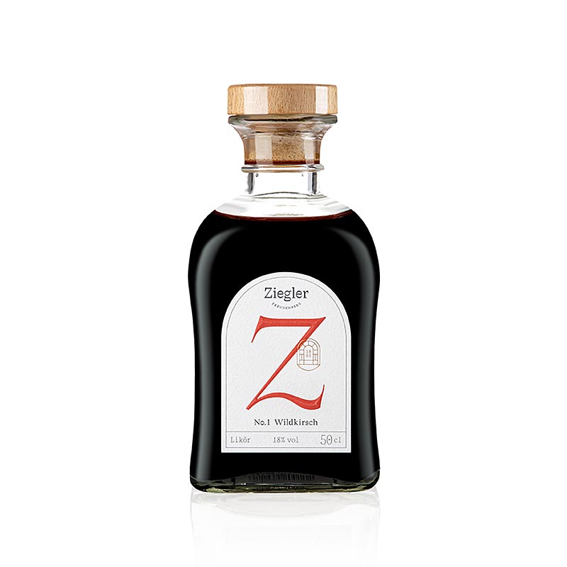 Cerise sauvage No.1 - liqueur, 20% vol., Ziegler - 500 ml - Bouteille