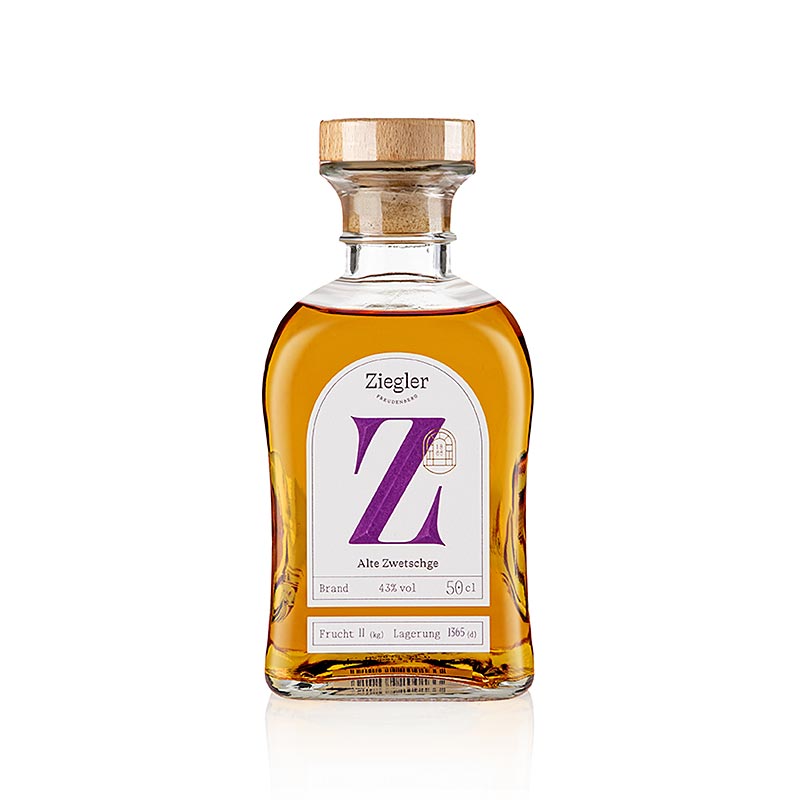 Alte Zwetschge (prune) - eau-de-vie, 43% vol., Ziegler - 500 ml - Bouteille