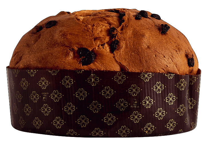 Panettone, boite metallique, gateau traditionnel a la levure, Cipriani - 1 000g - peut