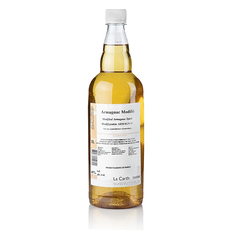 Armagnac - modifiziert mit Salz & Pfeffer, 40% vol., La Carthaginoise - 1 l - Pe-flasche