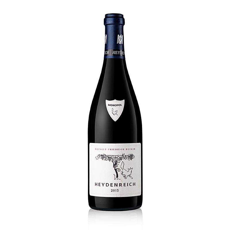 2015 Heydenreich Pinot Noir Great location, dry, 13.5% vol., Friedrich Becker - 750ml - Bottle