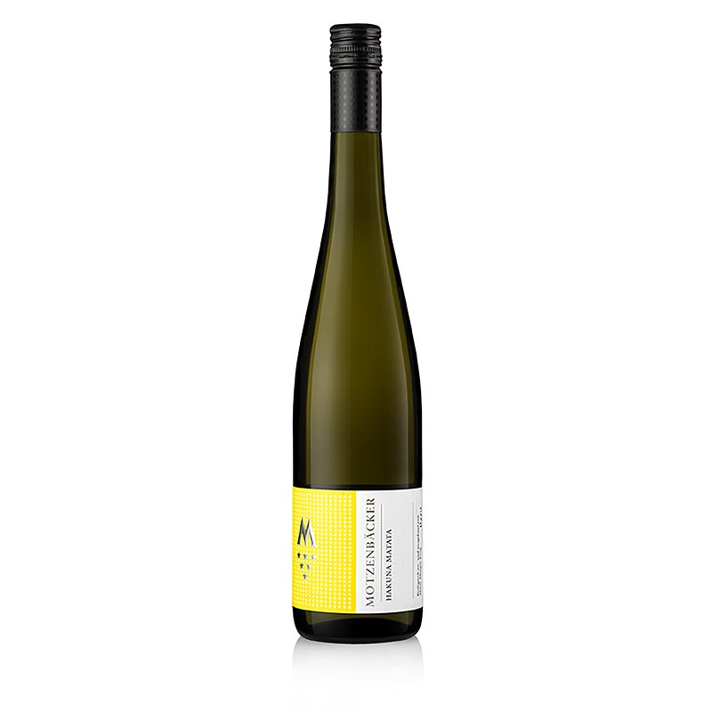 2021 Hakuna Matata vin blanc, sec, 12% vol., Motzenbäcker, bio - 750ml - Bouteille