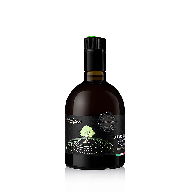 Huile d`Olive Extra Vierge EVO Di Carlo Selection, 500ml, BIOLOGIQUE - 500 ml - Bouteille