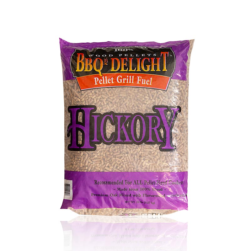 Grill BBQ Hickory Holz Räucher Pellets - 9,07 kg - Beutel