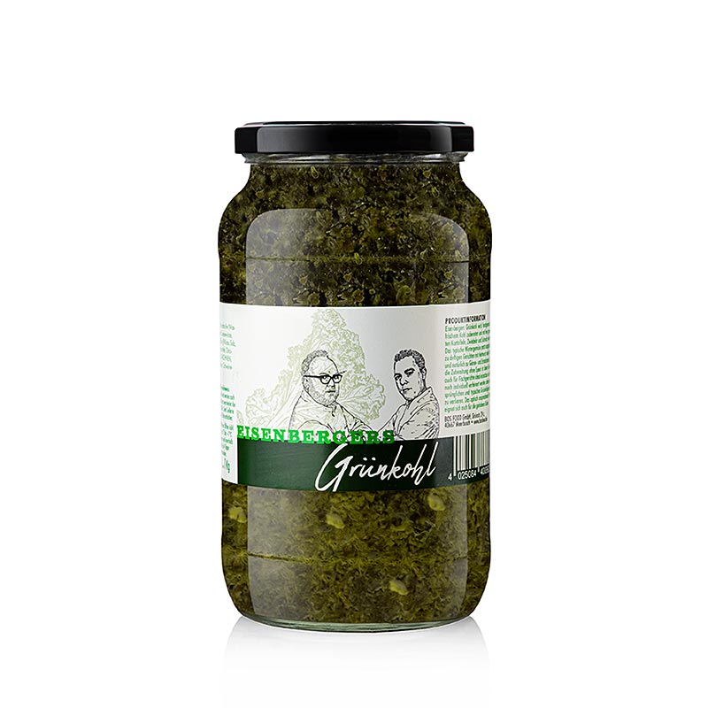 Eisenberger`s kale, with potatoes, lard and onions, winter season - 1 kg - Glass