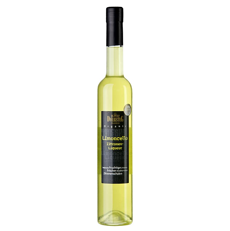 Dwersteg Organic Limoncello, Liqueur de Citron, 33% vol., BIO - 500ml - Bouteille