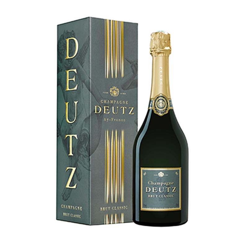 Champagne Deutz Brut Classique, 12% vol., en GP - 750 ml - Bouteille