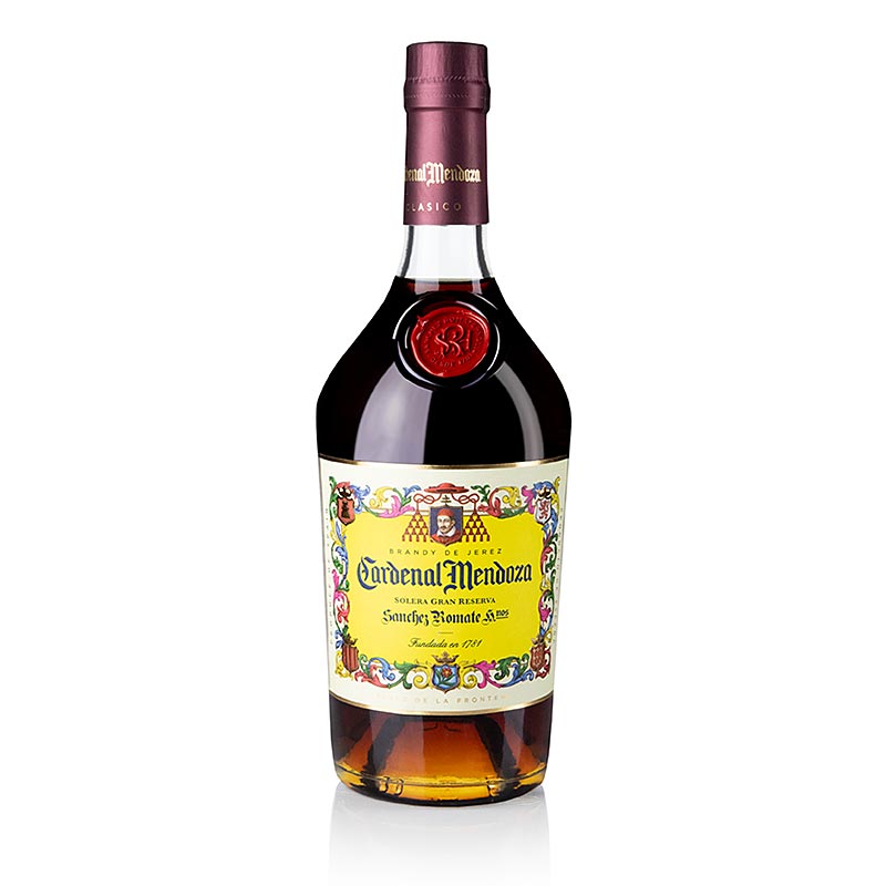 Brandy - Cardenal Mendoza, 40% vol., Spanien - 700 ml - flaske