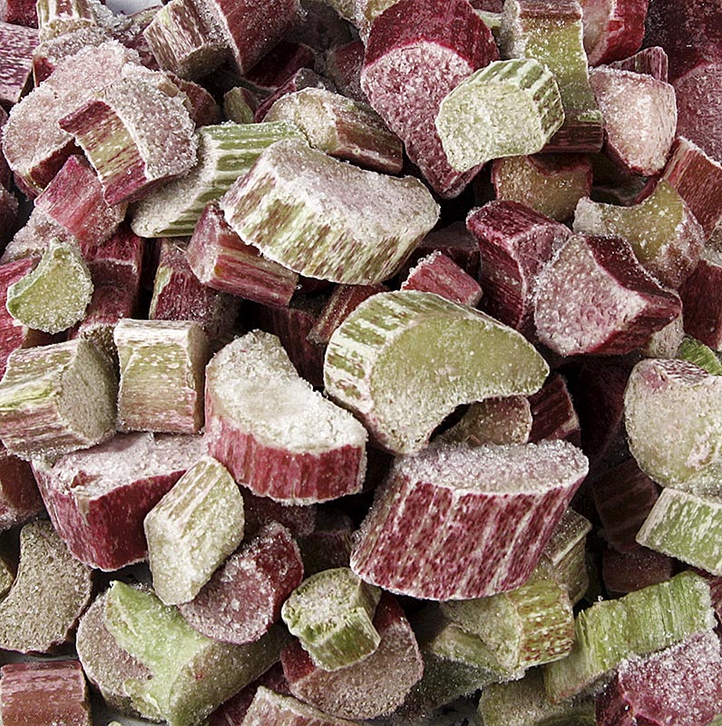 Rhubarb, cut to approx. 2 cm - 10kg - bag