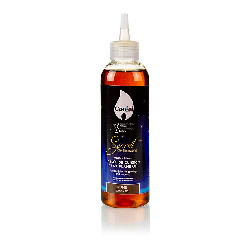 Secret de Flambage Fume (Rook), Flambé Gel, Cookal - 200ml - pe fles