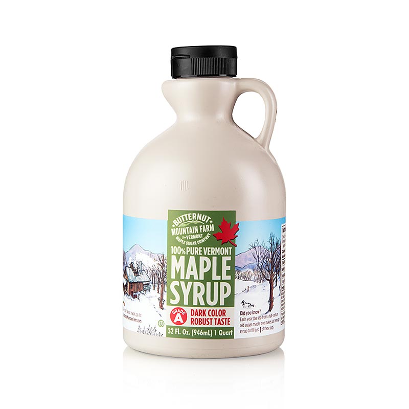 Maple Syrup - Dark Robust, Vermont - 946 ml - Pe-kanist.