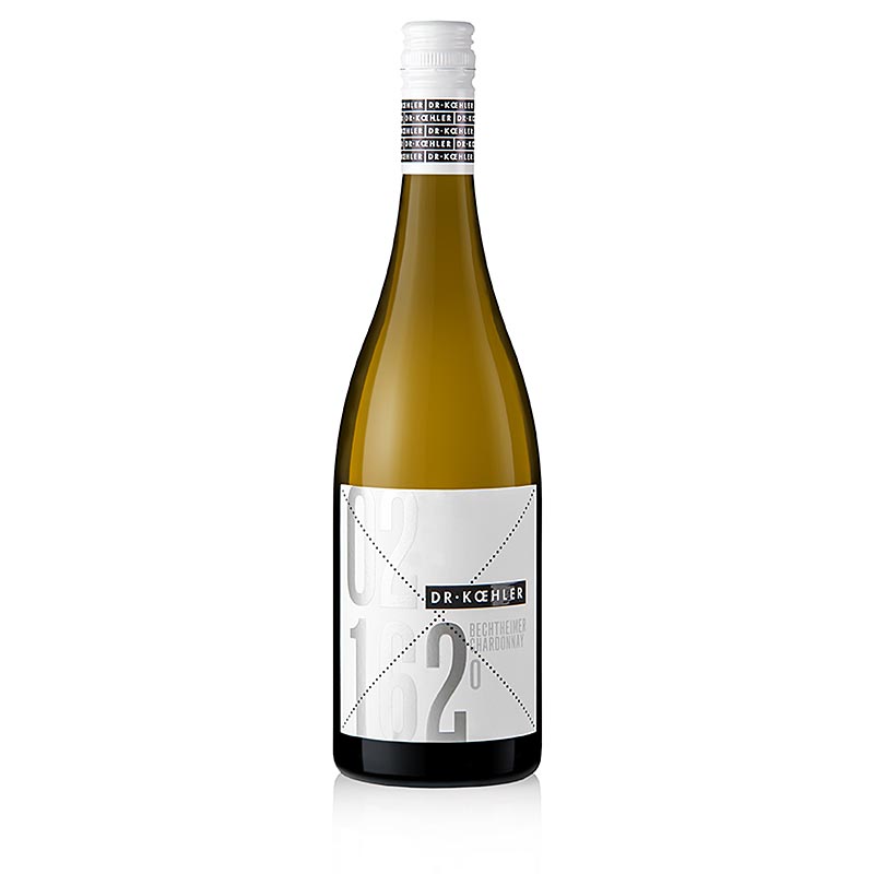 2018 Bechtheimer Chardonnay tør, 12,5% vol., Dr. Trækulsbrænder - 750 ml - Flaske