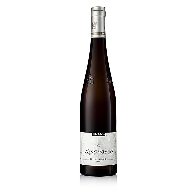 2019er Kirchberg Riesling, GG, trocken, 13,5% vol., Weingut Kranz, BIO VEGAN - 750 ml - Flasche