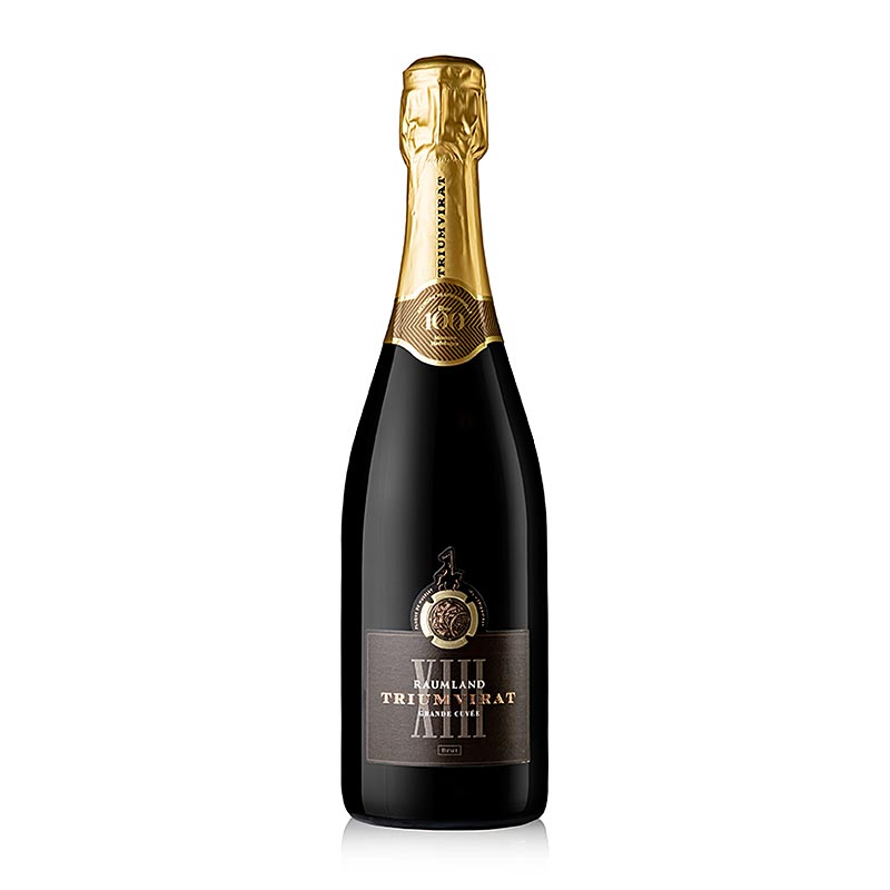 2013 Triumvirate Grande Cuvée, vin mousseux brut, 12,5% vol., Raumland - 750ml - Bouteille