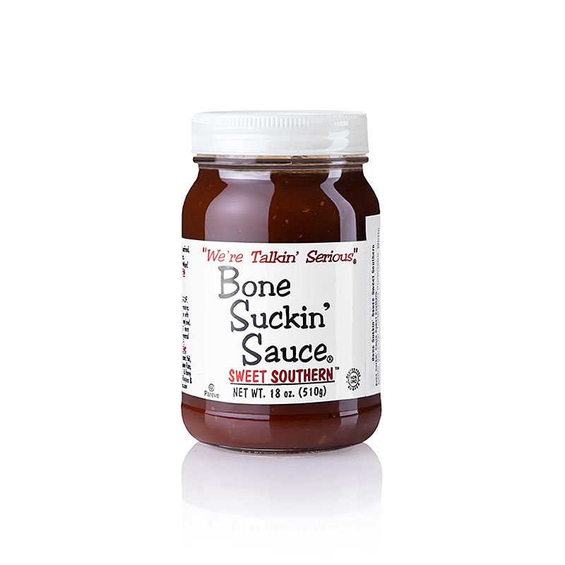 Sauce suceuse d`os, Sweet Southern, Ford`s Food - 420 ml - Verre